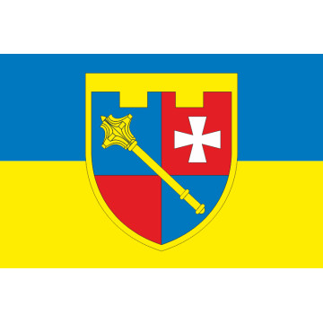 Прапор Регіонального управління Сил ТрО «Захід» ЗСУ. Варіант-01 Прапор Регіонального управління Сил ТрО «Захід» ЗСУ. Варіант-01