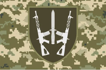 Прапор 67 ОМБр (окрема механізована бригада) ЗСУ. Варіант-04