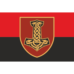 Прапор 1 АДн (артилерійський дивізіон) 67 ОМБр ЗСУ. Варіант-03 Прапор 1 АДн (артилерійський дивізіон) 67 ОМБр ЗСУ. Варіант-03