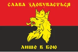 Флаг 24 ОМБр (отдельная механизированная бригада) ВСУ. Вариант-18 Флаг 24 ОМБр (отдельная механизированная бригада) ВСУ. Вариант-18