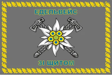 Флаг 10 ОГШБр (отдельная горно-штурмовая бригада) ВСУ. Вариант-14 Флаг 10 ОГШБр (отдельная горно-штурмовая бригада) ВСУ. Вариант-14