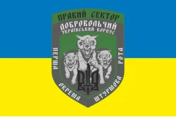 Флаг 1 ОШР (первая отдельная штурмовая рота) ДУК ПС. Вариант-04