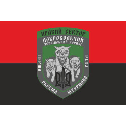 Флаг 1 ОШР (первая отдельная штурмовая рота) ДУК ПС. Вариант-05