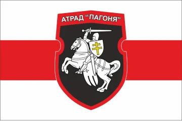 Флаг отряда «Погоня» ВСУ. Вариант-01