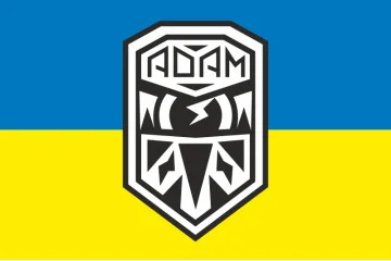 Флаг Сводной тактической группы «Адам» ВСУ. Вариант-01