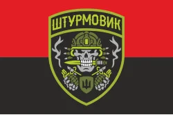 Флаг «Штурмовик». Вариант-02