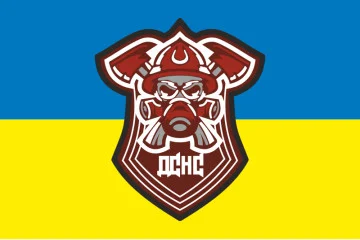 Прапор ДСНС України. Варіант-03