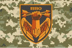 Флаг «ПВО Украины». Вариант-06