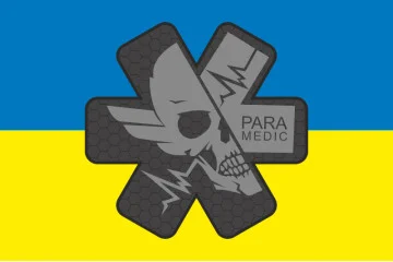 Флаг «Парамедик». Вариант-01