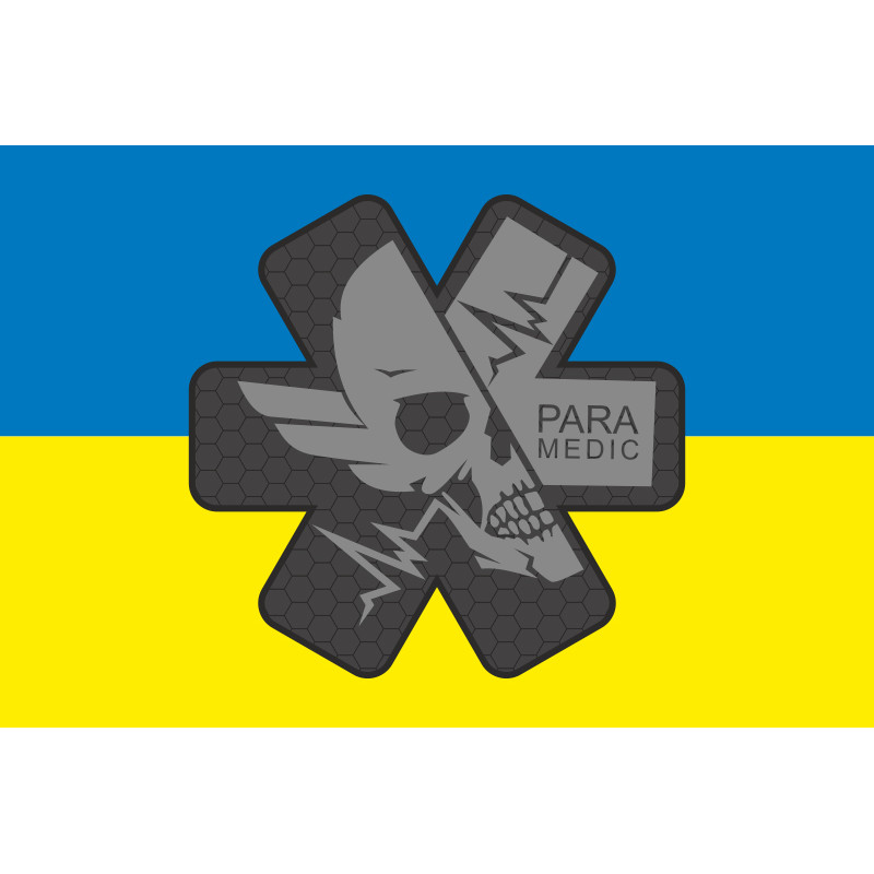 Прапор «Парамедик». Варіант-01 Прапор «Парамедик». Варіант-01