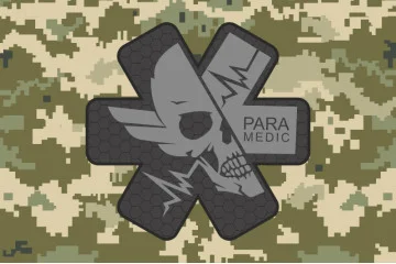 Флаг «Парамедик». Вариант-03