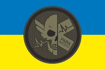 Флаг «Парамедик». Вариант-04