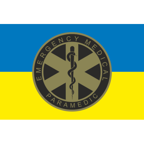 Прапор «Парамедик». Варіант-07 Прапор «Парамедик». Варіант-07