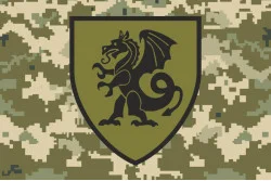 Прапор 21 ОМБр (окрема механізована бригада) ЗСУ. Варіант-05 Прапор 21 ОМБр (окрема механізована бригада) ЗСУ. Варіант-05