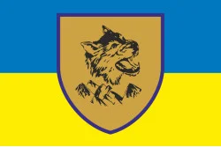 Прапор 33 ОМБр (окрема механізована бригада) ЗСУ. Варіант-03