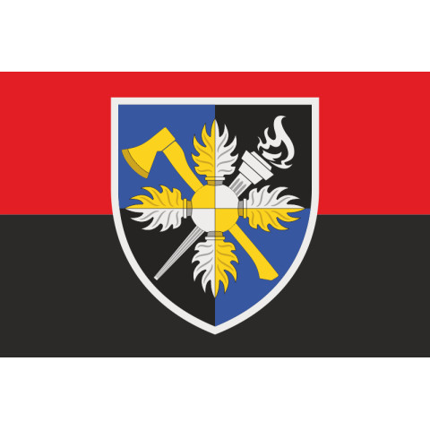 Флаг 143 ОУТЦ (объединенный учебно-тренировочный центр) ВСУ. Вариант-03 Флаг 143 ОУТЦ (объединенный учебно-тренировочный центр) ВСУ. Вариант-03
