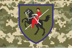 Прапор 110 ОМБр (окрема механізована бригада) ЗСУ. Варіант-13 Прапор 110 ОМБр (окрема механізована бригада) ЗСУ. Варіант-13