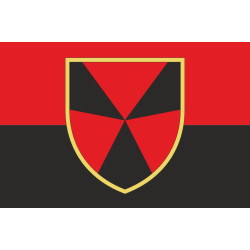 Флаг 704 ОП РХБЗ (отдельный полк радиационной, химической, биологической защиты) ВСУ. Вараинт-04 Флаг 704 ОП РХБЗ (отдельный полк радиационной, химической, биологической защиты) ВСУ. Вараинт-04