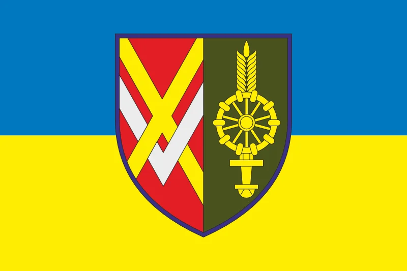 Прапор 224 ОБМТЗ (окремий батальйон матеріально-технічного забезпечення) ЗСУ. Варіант-01 Прапор 224 ОБМТЗ (окремий батальйон матеріально-технічного забезпечення) ЗСУ. Варіант-01