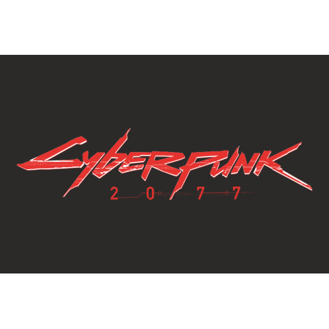 Флаг «Cyberpunk 2077». Вариант-02 Флаг «Cyberpunk 2077». Вариант-02