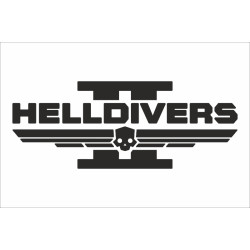 Флаг «Helldivers 2». Вариант-02