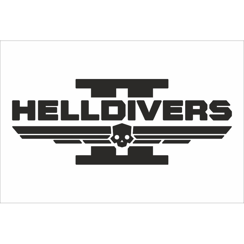 Прапор «Helldivers 2». Варіант-02 Прапор «Helldivers 2». Варіант-02