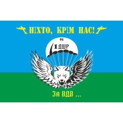Прапор 95 ОАМБр (окрема аеромобільна бригада) ЗСУ, 1 ДШР (десантно штурмова рота)