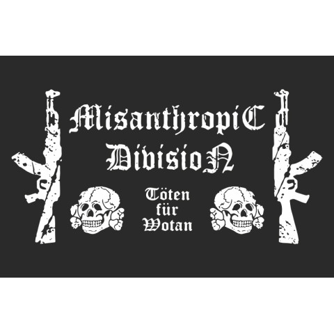 Флаг Misanthropic Division. Вариант-02 Флаг Misanthropic Division. Вариант-02