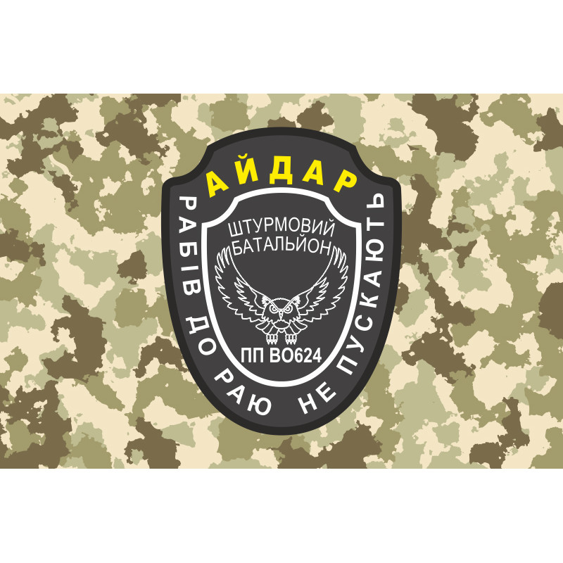 Флаг 24 ОШБ (отдельный штурмовой батальон) «Айдар». Старый вариант-05 Флаг 24 ОШБ (отдельный штурмовой батальон) «Айдар». Старый вариант-05