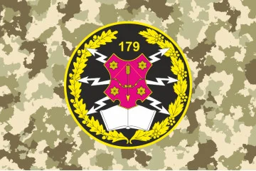 Флаг 179 ОУТЦ (объединенный учебно-тренировочный центр), ВСУ. Вариант-02 Флаг 179 ОУТЦ (объединенный учебно-тренировочный центр), ВСУ. Вариант-02