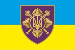 Прапор Окремого Київського полка Президента України, ЗСУ. Варіант-02 Прапор Окремого Київського полка Президента України, ЗСУ. Варіант-02