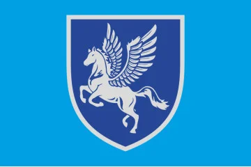 Флаг 456 БрТрА (бригада транспортной авиации) ВСУ. Вариант-03