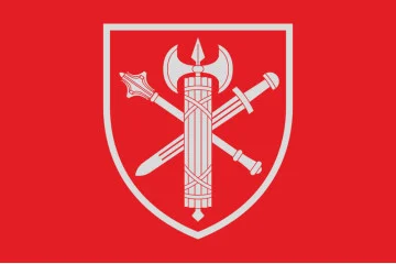 Флаг ГУ (главное управление) ВСП ВСУ. Вариант-01 Флаг ГУ (главное управление) ВСП ВСУ. Вариант-01