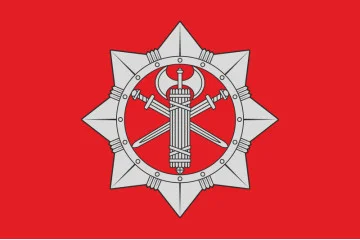 Флаг ВСП (военная служба правопорядка) ВСУ Флаг ВСП (военная служба правопорядка) ВСУ