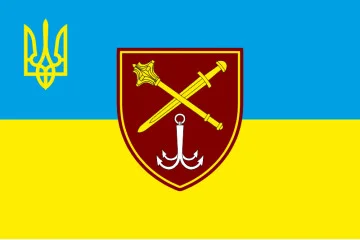 Прапор ОК «Південь» (оперативне командування) ЗСУ. Варіант-01