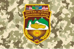 Флаг 24 ОМБр (отдельная механизированная бригада) ВСУ. Вариант-03