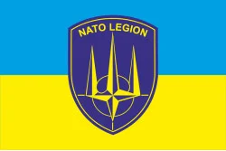 Флаг батальона «НАТО» Флаг батальона «НАТО»