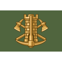 Прапор Інженерних військ України. Варіант-01 Прапор Інженерних військ України. Варіант-01