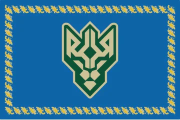 Прапор 1 БОП (батальйон оперативного призначення) НГУ. Варіант-02