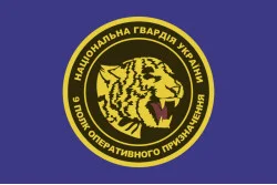 Флаг 9 ПОН (полк оперативного назначения) НГУ. Вариант-02 Флаг 9 ПОН (полк оперативного назначения) НГУ. Вариант-02