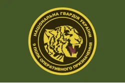 Флаг 9 ПОН (полк оперативного назначения) НГУ. Вариант-03 Флаг 9 ПОН (полк оперативного назначения) НГУ. Вариант-03
