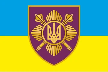 Прапор ОПБр (окрема президентська бригада) ЗСУ. Варіант-01