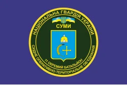 Флаг 11 ОБ (отдельный батальон) НГУ. Вариант-02 Флаг 11 ОБ (отдельный батальон) НГУ. Вариант-02