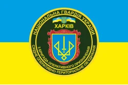 Прапор 3 БрОП (бригада оперативного призначення) НГУ «СПАРТАН». Варіант-01