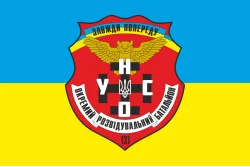Флаг 131 ОРБ (отдельный разведывательный батальон) ВСУ. Вариант-03 Флаг 131 ОРБ (отдельный разведывательный батальон) ВСУ. Вариант-03