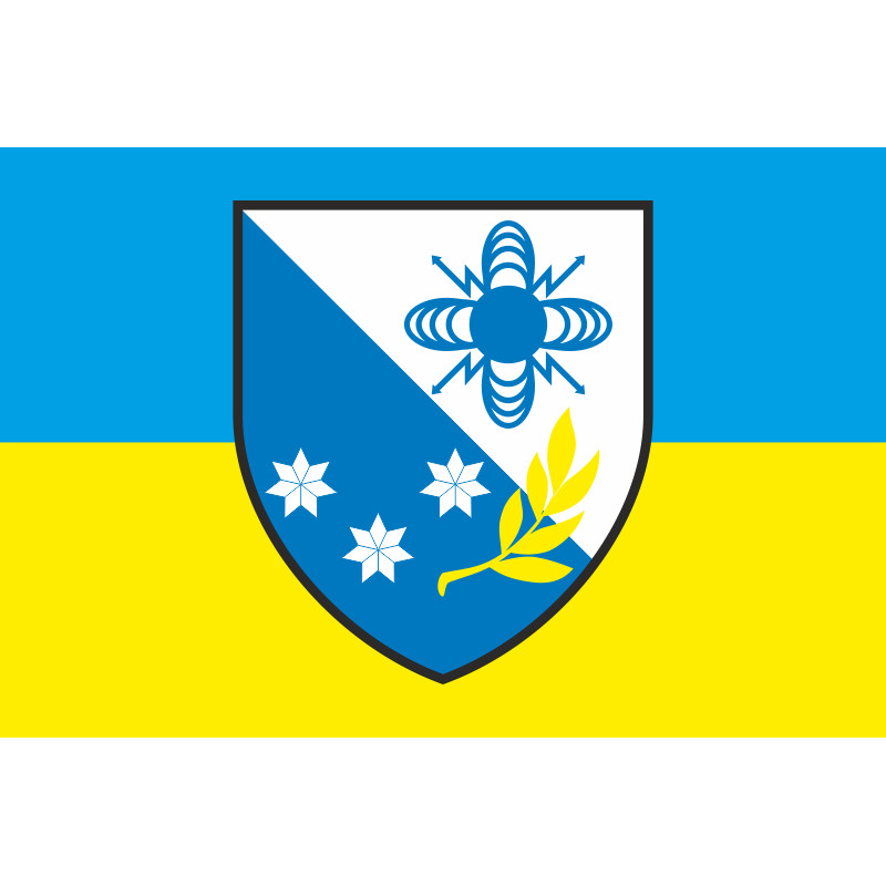 Флаг 57 ОПС (отдельный полк связи) ВСУ. Вариант-01 Флаг 57 ОПС (отдельный полк связи) ВСУ. Вариант-01