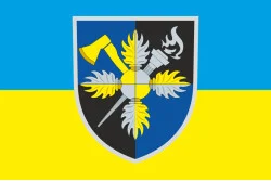 Прапор об'єднаного навчально-тренувального центру Сил підтримки ЗСУ Прапор об'єднаного навчально-тренувального центру Сил підтримки ЗСУ
