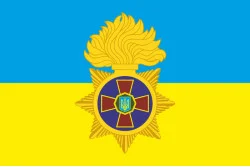 Прапор Нацгвардії України (неофіційний). Варіант-05