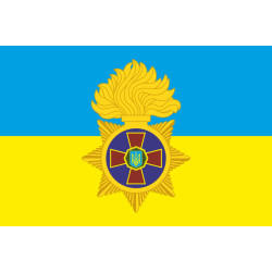 Флаг Нацгвардии Украины (неофициальный). Вариант-05 Флаг Нацгвардии Украины (неофициальный). Вариант-05