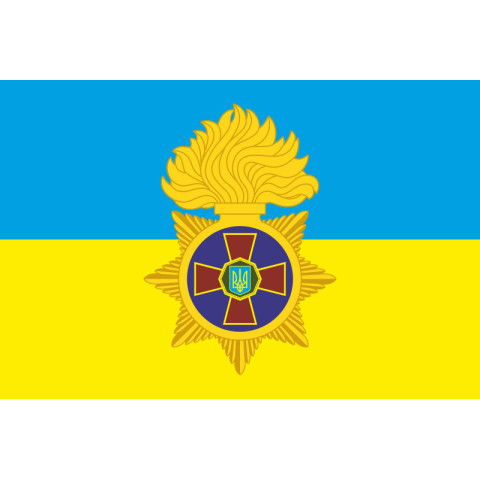 Флаг Нацгвардии Украины (неофициальный). Вариант-05 Флаг Нацгвардии Украины (неофициальный). Вариант-05
